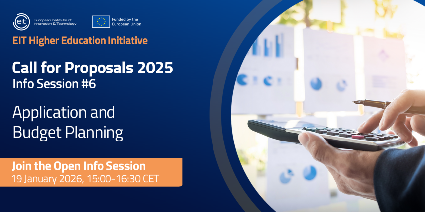 EIT HEI Başvuruları Devam Ediyor! Proje ve B&uuml;t&ccedil;e Planlama Oturumu: 19 Ocak 2026