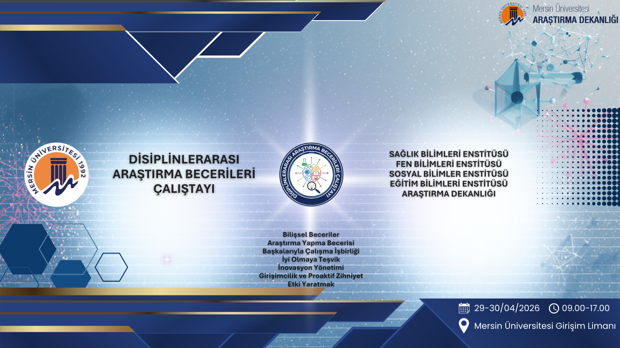 Disiplinlerarası Araştırma Becerileri &Ccedil;alıştayı